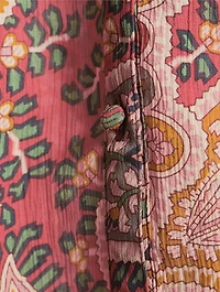 Silk Shirt Paisley Print