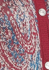 Jacquard Cardigan Dress