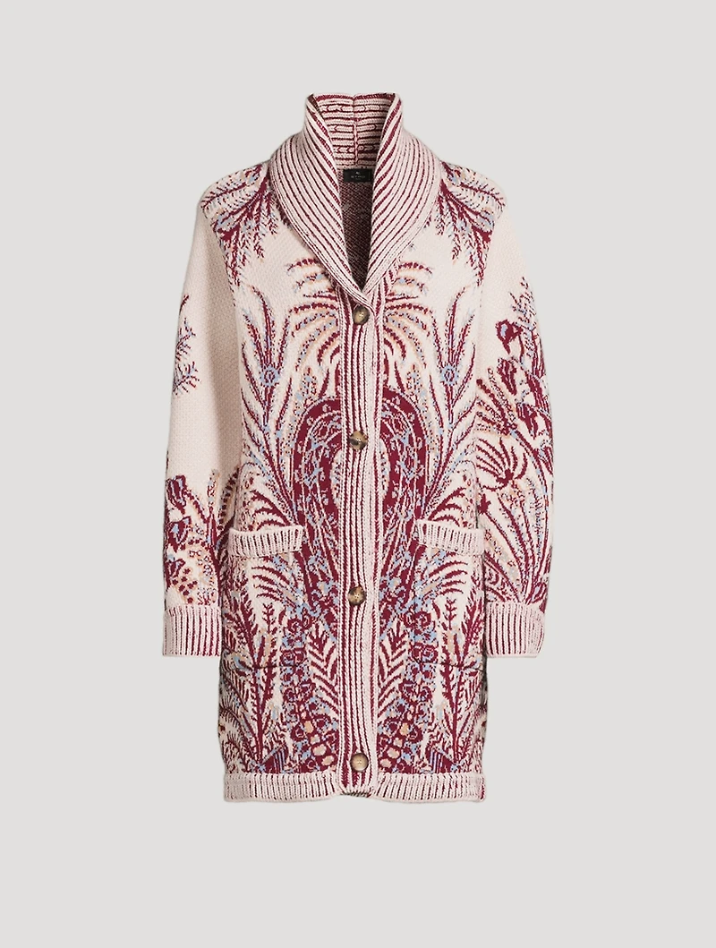 Jacquard Cardigan