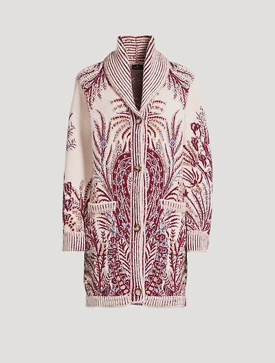 Jacquard Cardigan