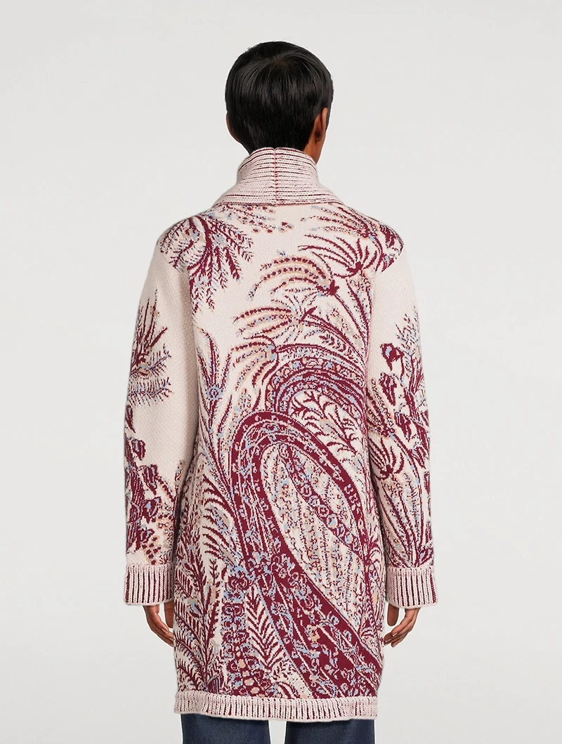 Jacquard Cardigan