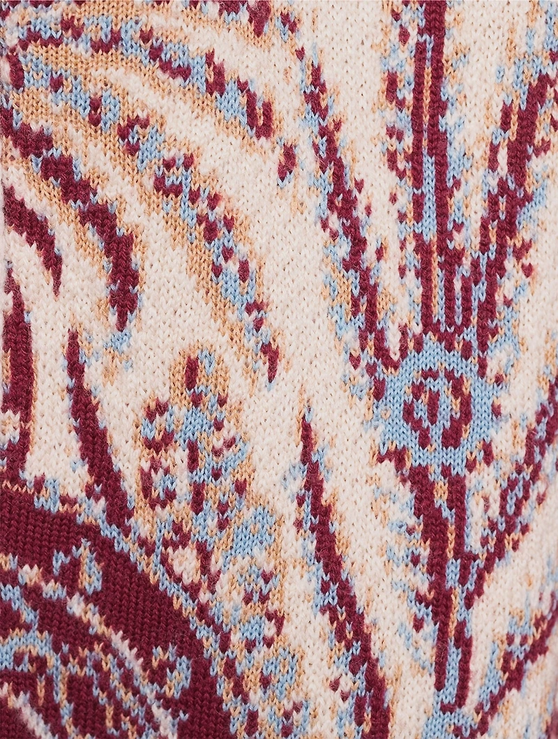 Jacquard Cardigan
