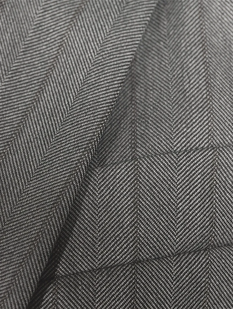 Herringbone Wool Blazer