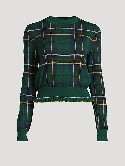 Tartan Wool Sweater