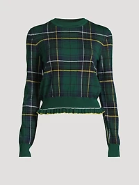 Tartan Wool Sweater