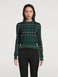 Tartan Wool Sweater