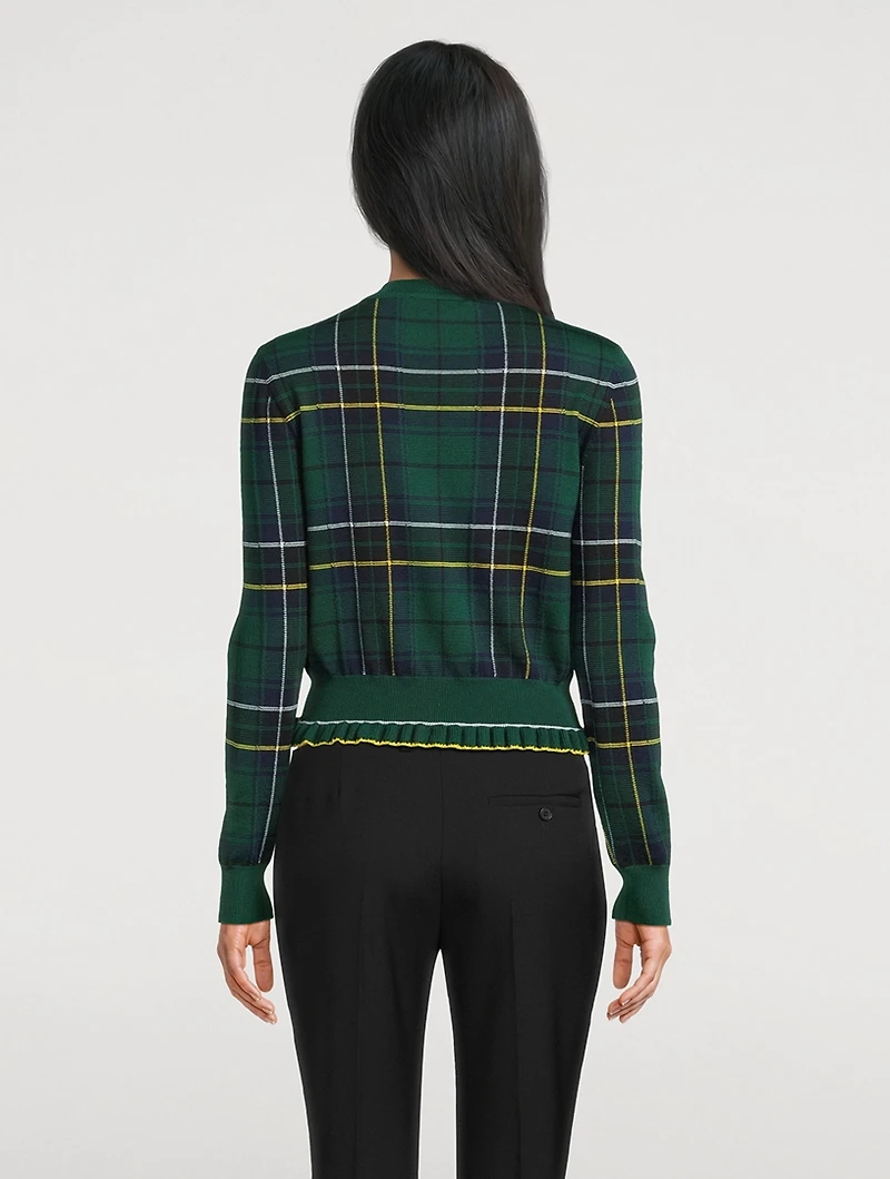 Tartan Wool Sweater