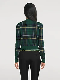 Tartan Wool Sweater