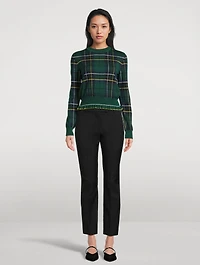 Tartan Wool Sweater