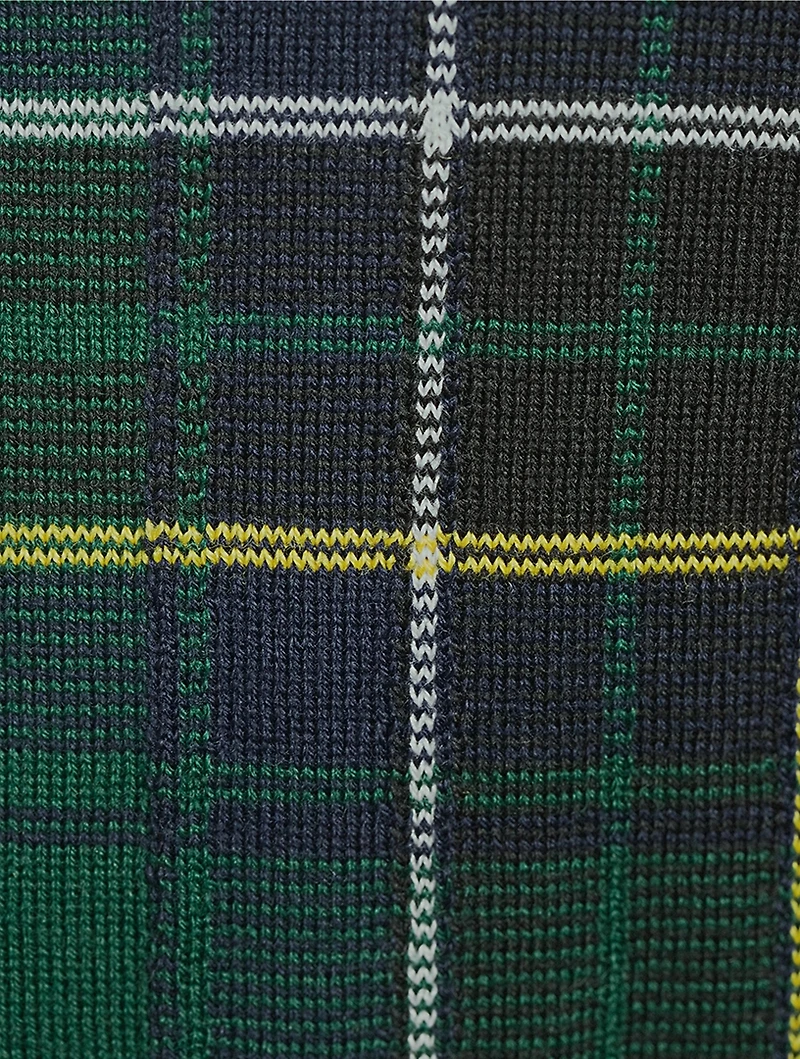 Tartan Wool Sweater