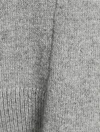 Asymmetric Cashmere Wool Sweater