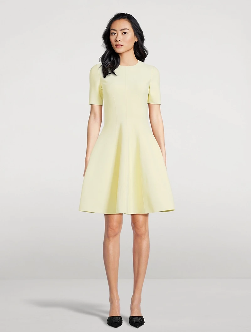 Fit-And-Flare Mini Dress