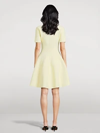 Fit-And-Flare Mini Dress