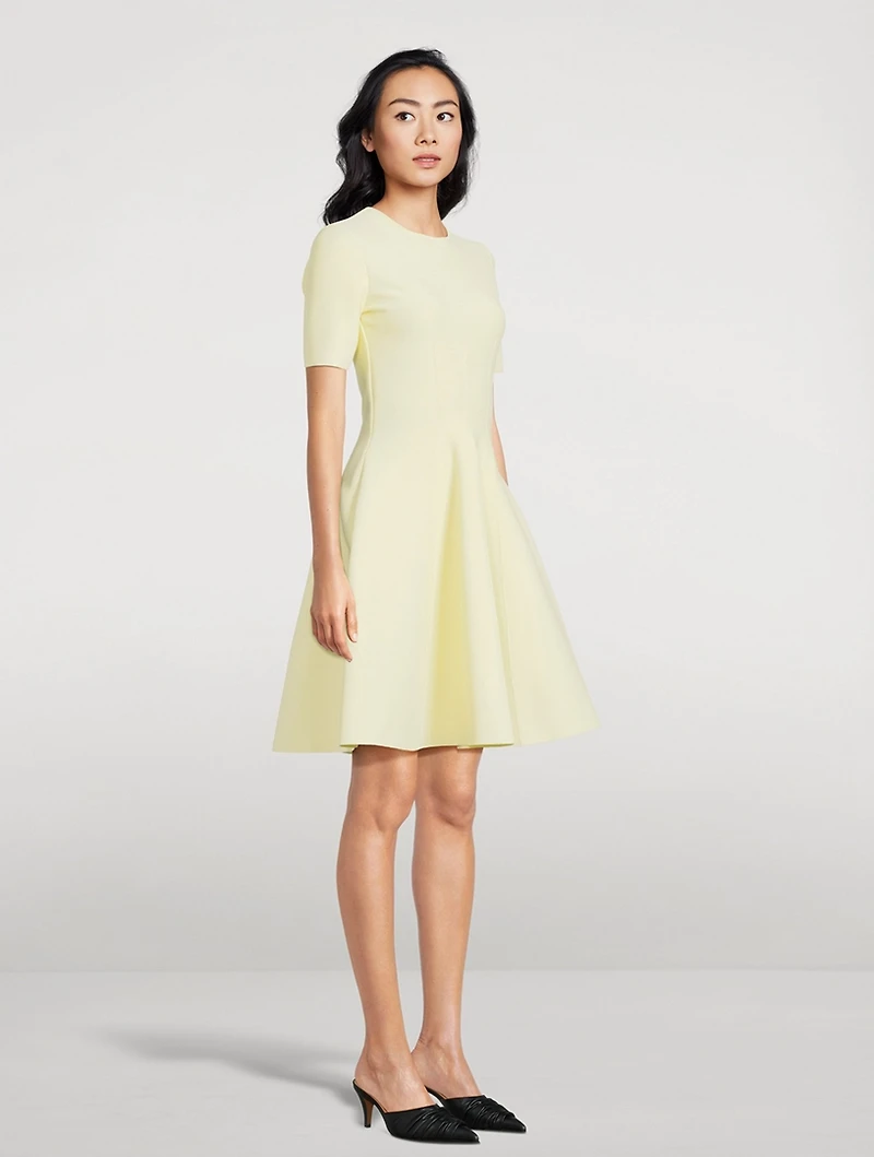 Fit-And-Flare Mini Dress