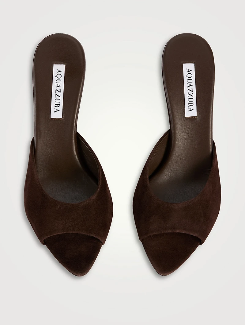 Bisous Suede Mules