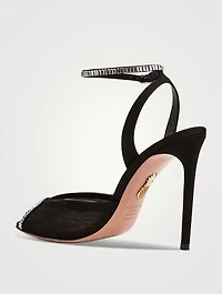 Be Mine Embellished Chiffon Sandals