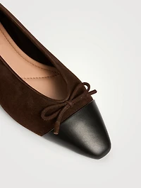 Gioia Suede Ballet Flats
