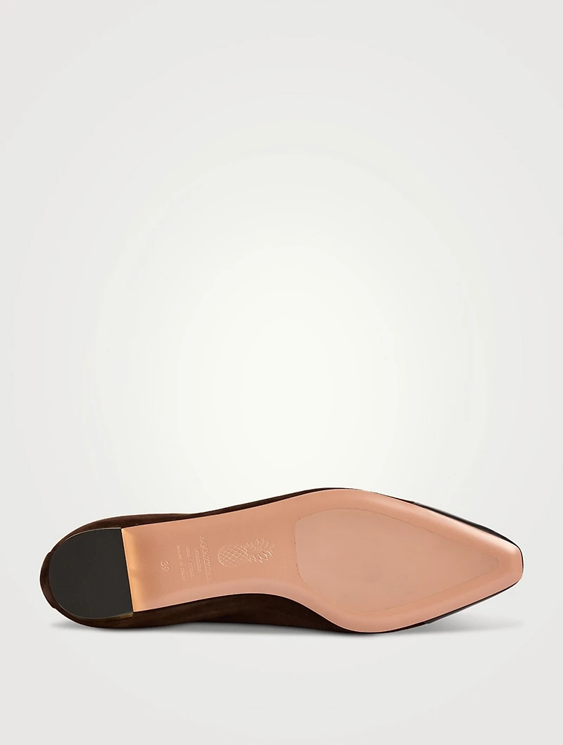 Gioia Suede Ballet Flats