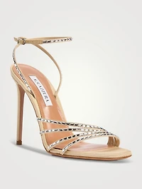 Mistica Embellished Grosgrain Sandals