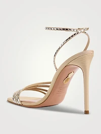 Mistica Embellished Grosgrain Sandals