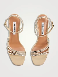 Mistica Embellished Grosgrain Sandals