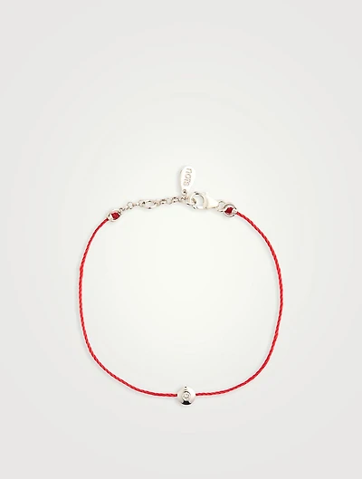 Nois Circle String Bracelet With Bezel Diamond
