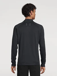 Solotex Mesh Tiebreak Quarter Zip Top