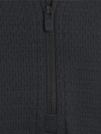 Solotex Mesh Tiebreak Quarter Zip Top
