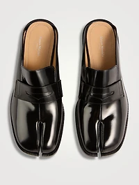 Tabi Leather Loafer Mules