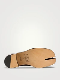 Tabi Leather Loafer Mules