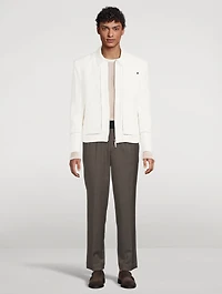 Border Zip Jacket