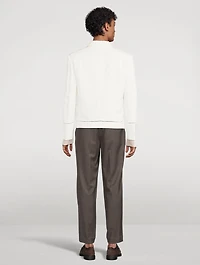 Border Zip Jacket