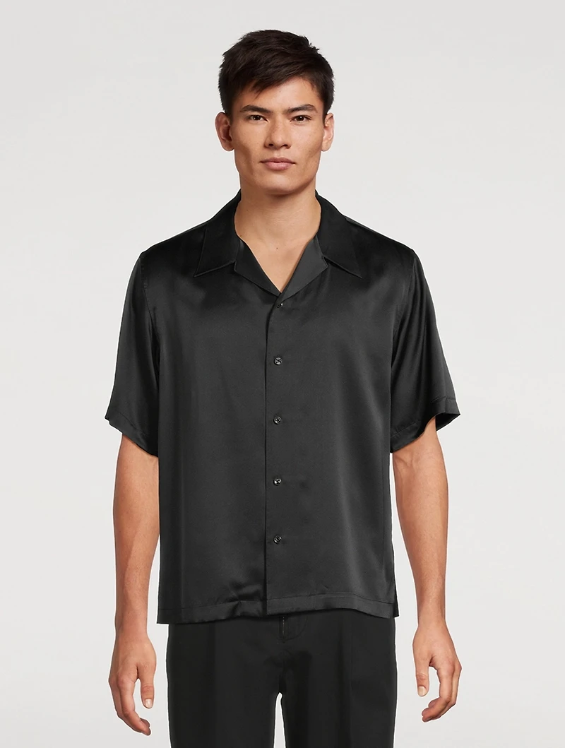 Silk Charmeuse Shirt