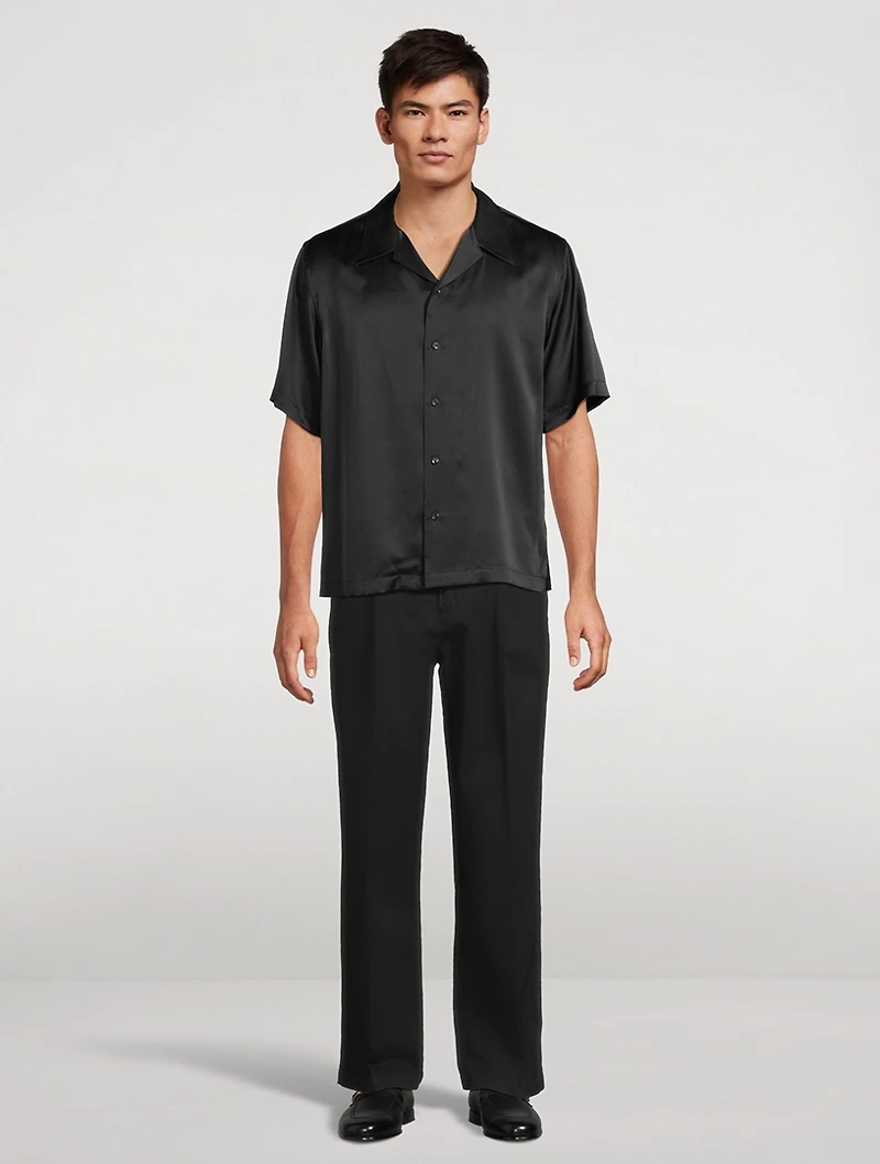 Silk Charmeuse Shirt