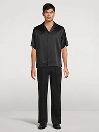 Silk Charmeuse Shirt