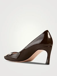 Belle Vivier Trompette Patent Leather Pumps