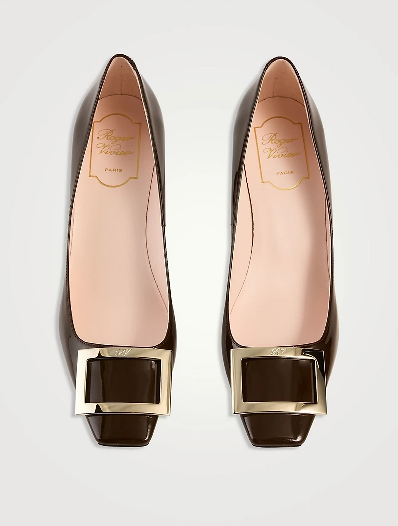 Belle Vivier Trompette Patent Leather Pumps