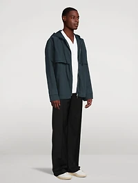 Garment-Dyed Windbreaker Jacket