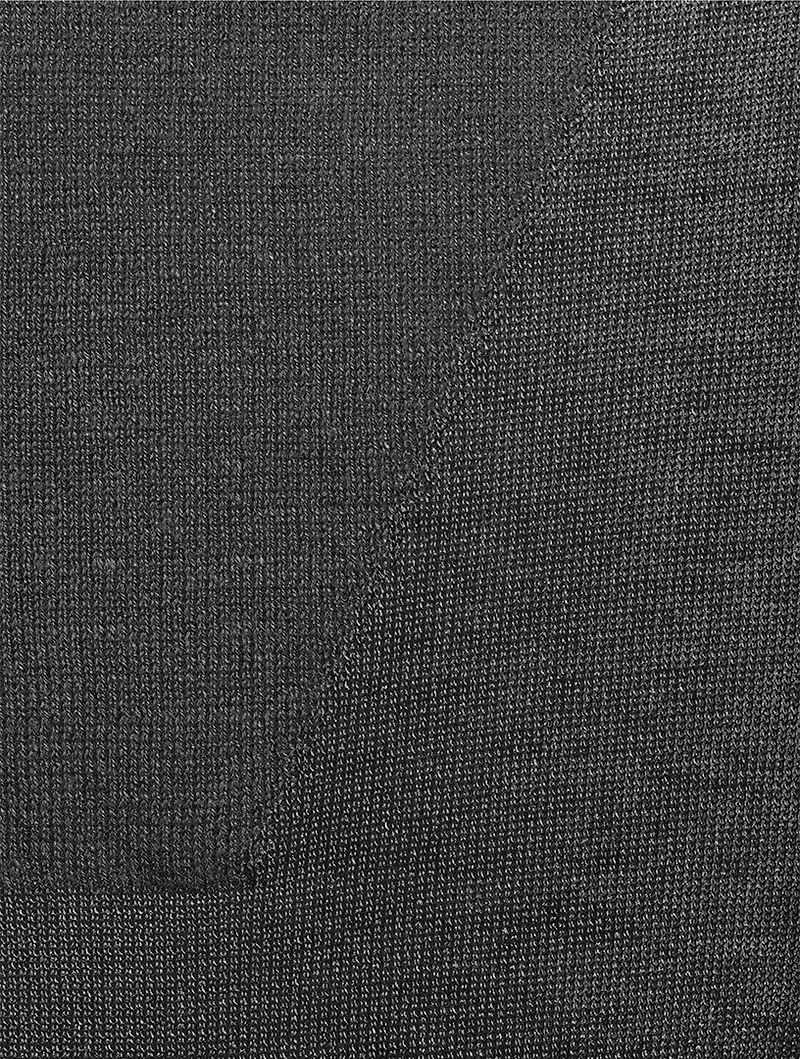 Linen Sheer Logo Sweater