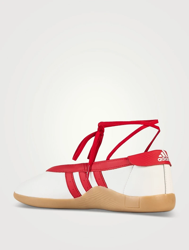 Taekwondo Mei Leather Ballet Sneakers