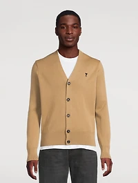 Wool V-Neck Cardigan