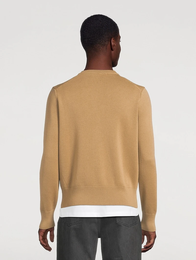 Wool V-Neck Cardigan