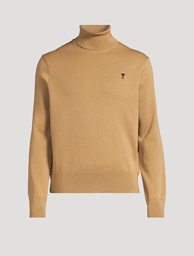 Wool Turtleneck Sweater