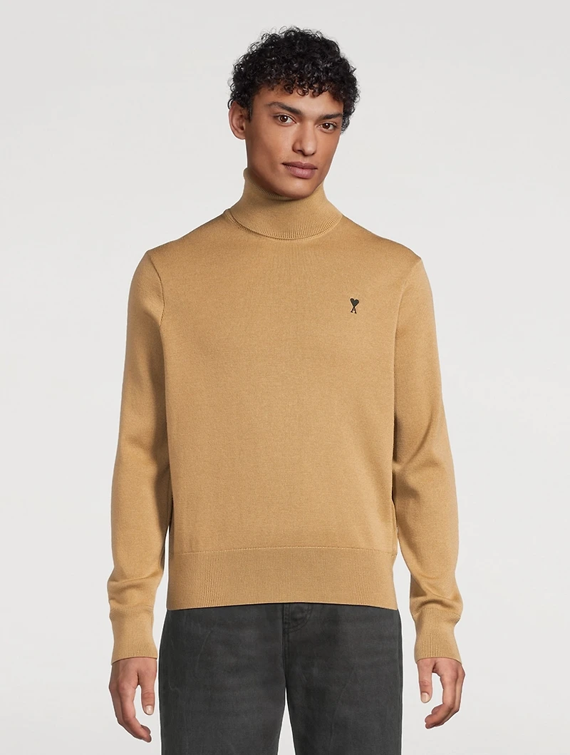 Wool Turtleneck Sweater