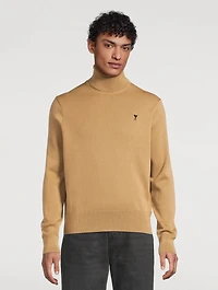 Wool Turtleneck Sweater