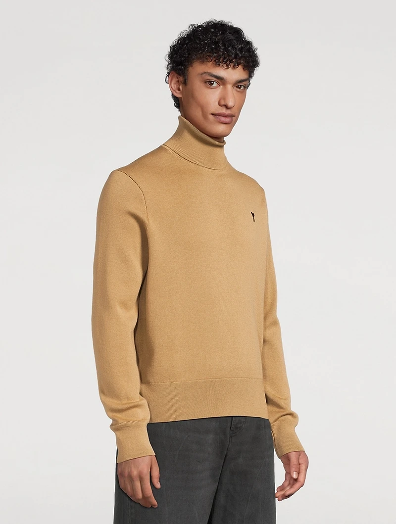 Wool Turtleneck Sweater