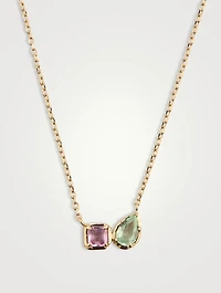 Mélia 14K Gold Toi Et Moi Necklace