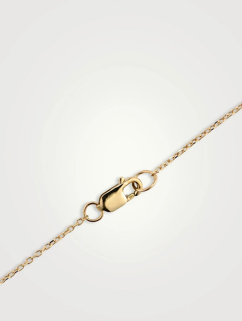 Mélia 14K Gold Toi Et Moi Necklace