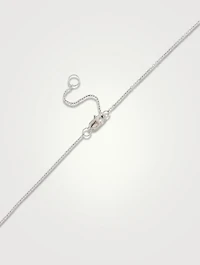 Jac+Jo Harper Silver Necklace With Green Topaz