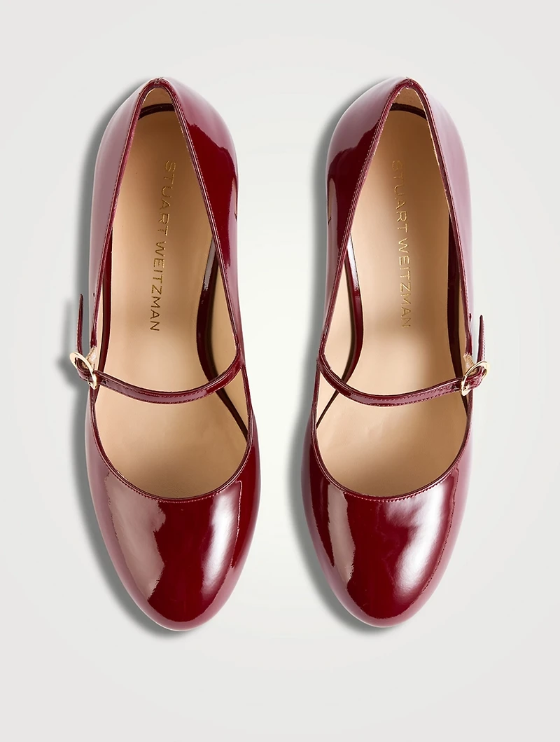 Babette Patent Leather MaryJane Pumps